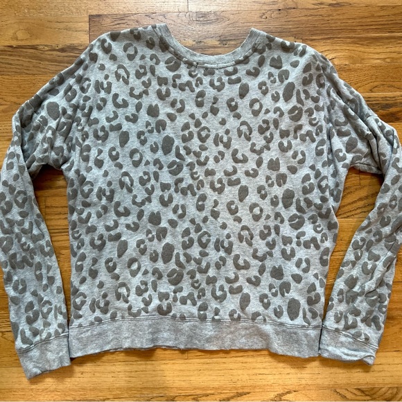 Rails Cheetah Print Side Zipper Marlo Pullover - Picture 4 of 10